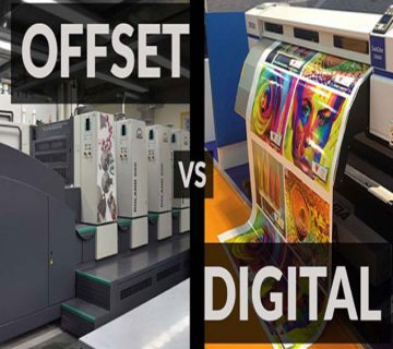 چاپ افست و چاپ دیجیتال