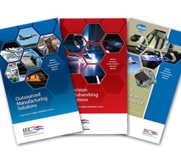 Offset printing of brochures